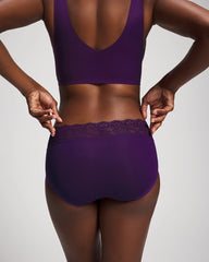 Hipster Panty with Enchanting Lace - MAJESTIC PURPLE | Soma on sale