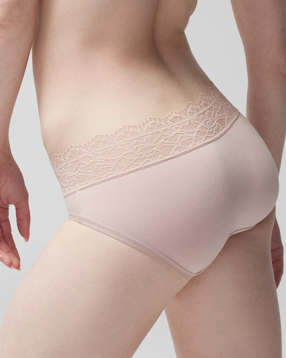 Hipster Panty with Enchanting Lace - ADOBE ROSE | Soma outlet