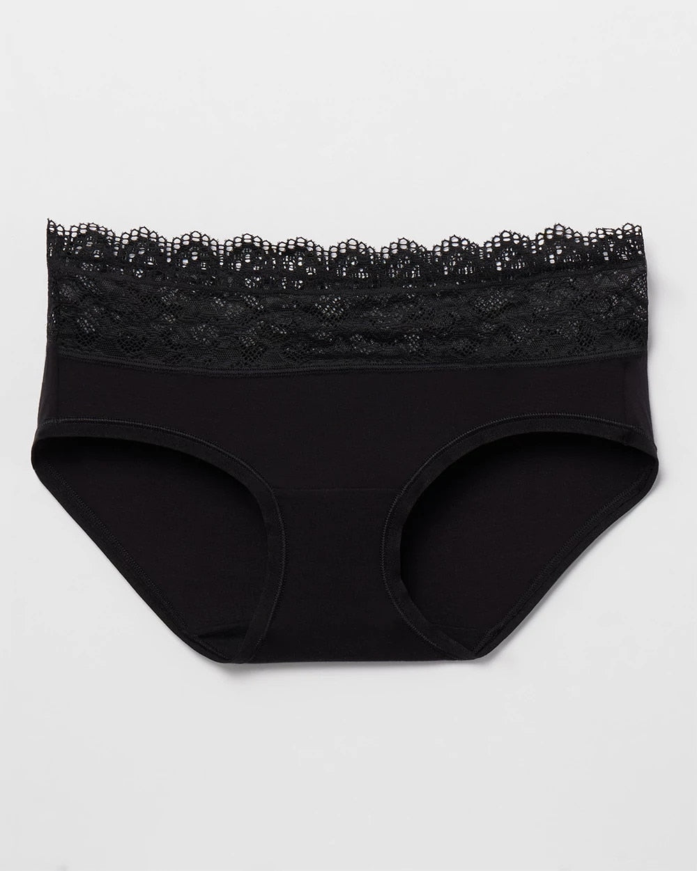 Hipster Panty with Enchanting Lace - BLACK | Soma near me