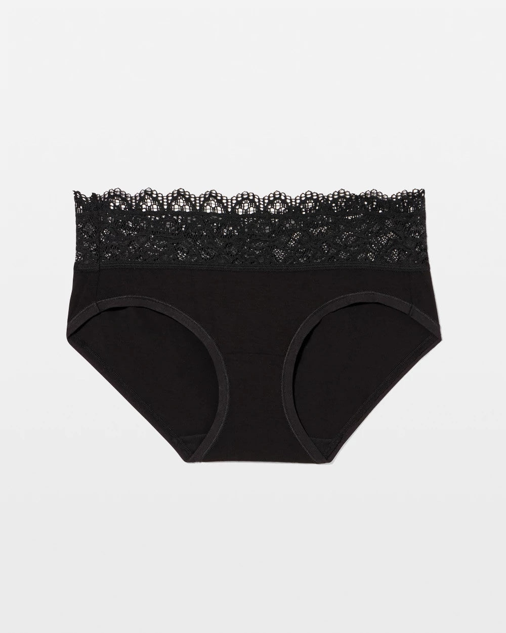 Hipster Panty with Enchanting Lace - BLACK | Soma near me