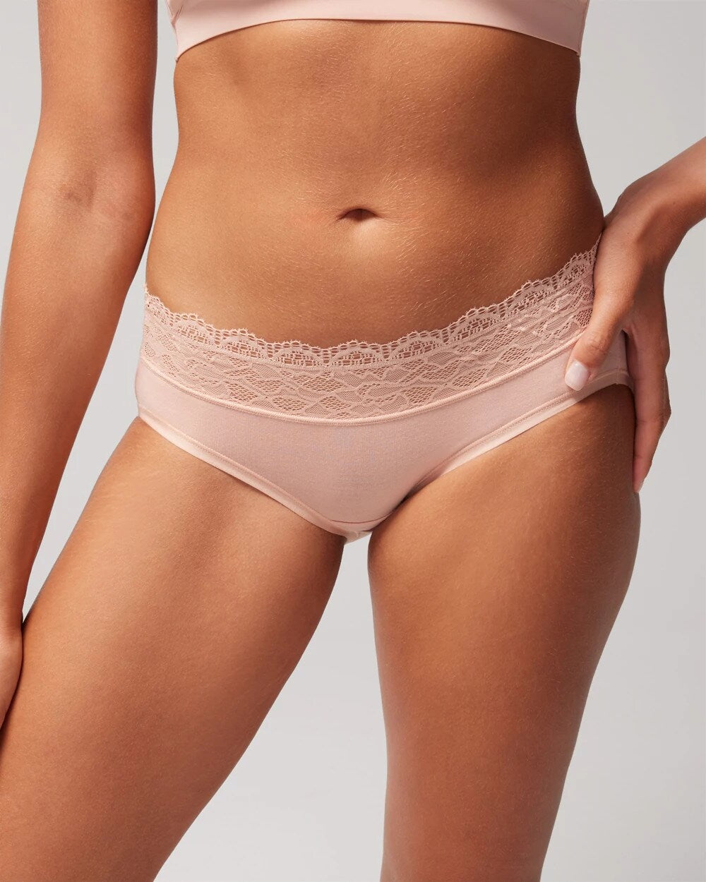 Hipster Panty with Enchanting Lace - HUSH | Soma for sale