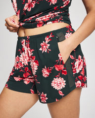 Pajama Short - COTTAGE FLORAL GREEN | Soma discount