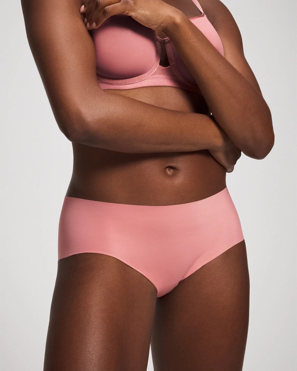 Hipster Panty - ANTIQUE PINK | Soma on sale