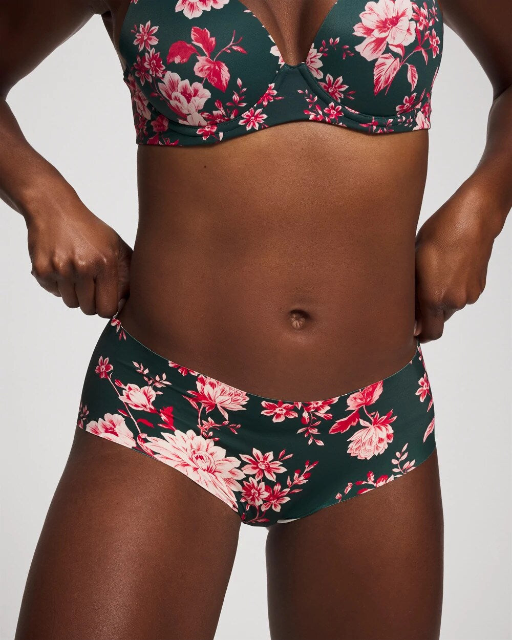 Hipster Panty - COTTAGE FLORAL MINI GREEN | Soma sale