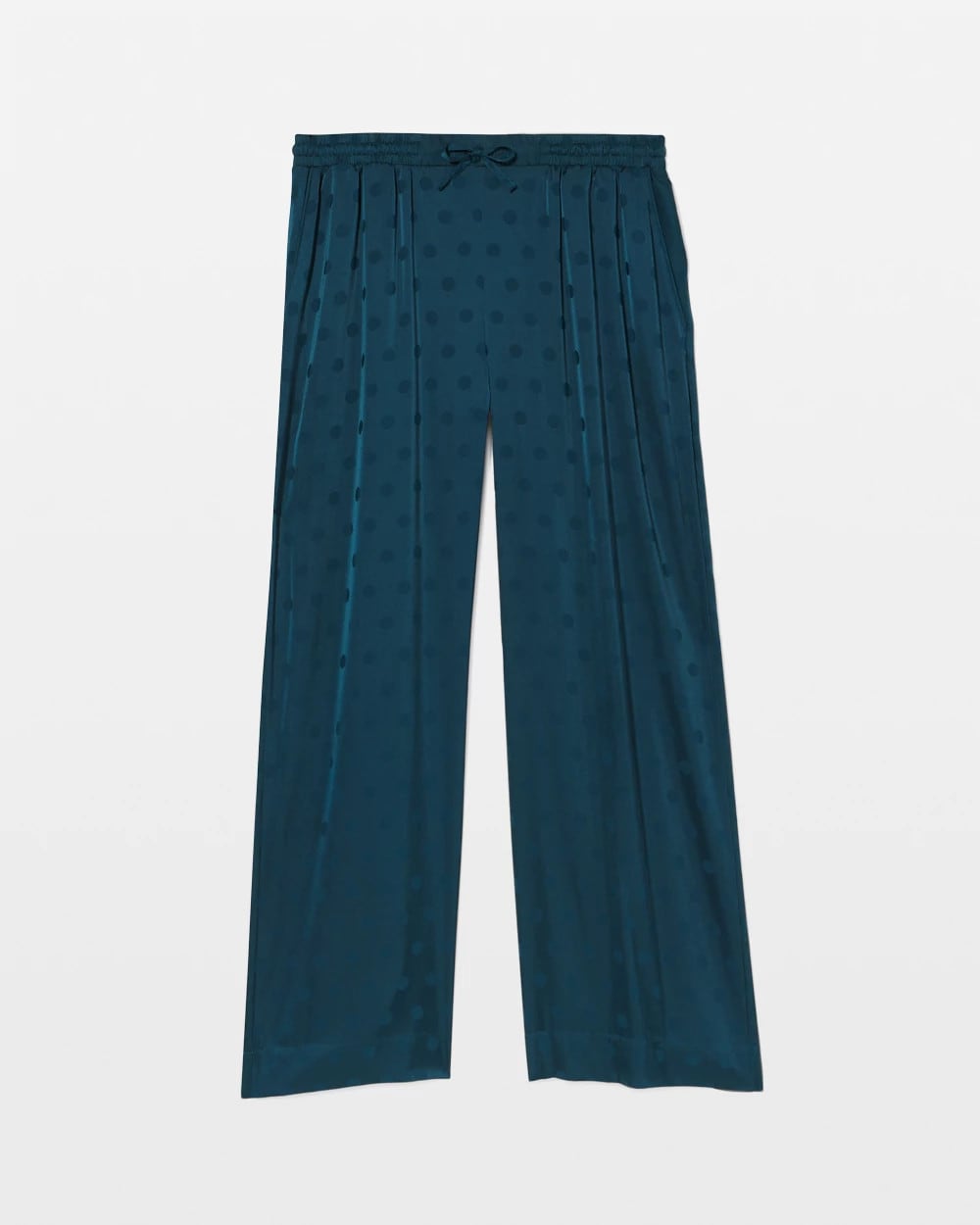 Jacquard Dot Satin Relaxed Pant - DRAMA DOTS DARK HARBOUR | Soma sale