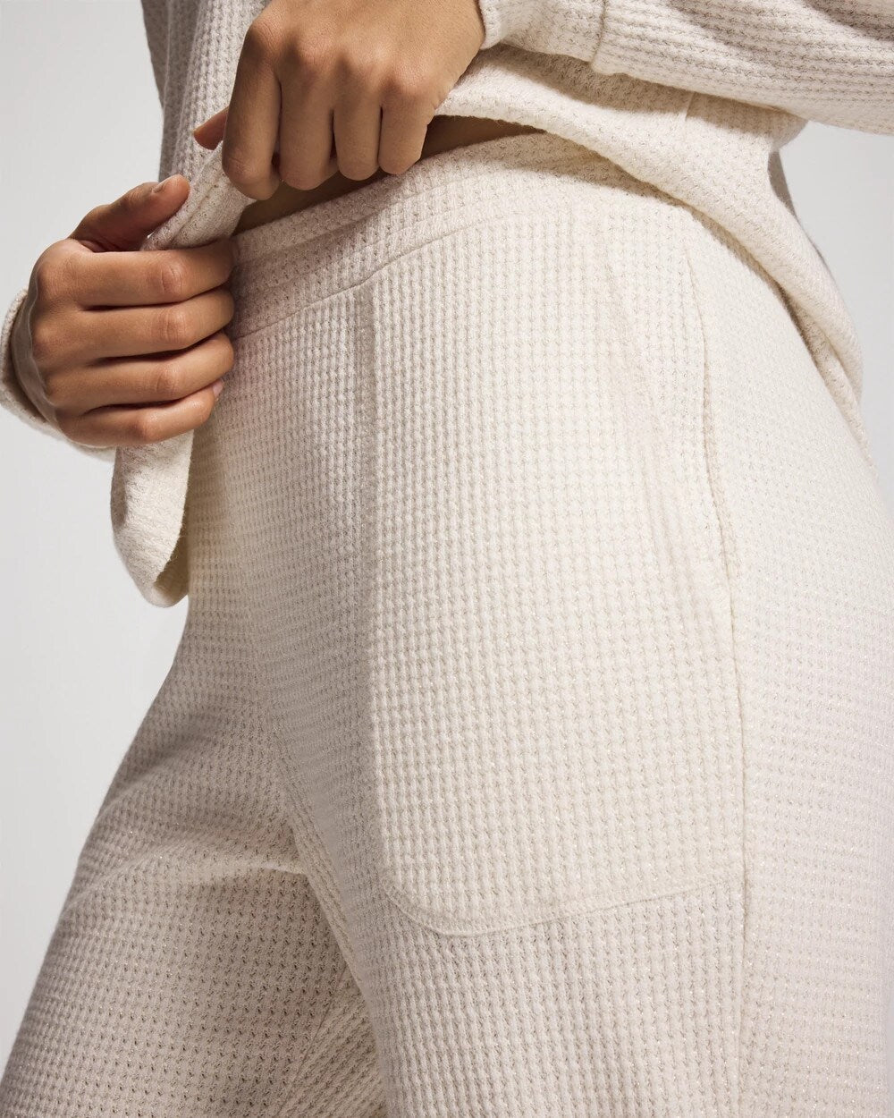 Cozy Waffle Banded Pajama Bottom - CHAMPAGNE DREAMS | Soma sale