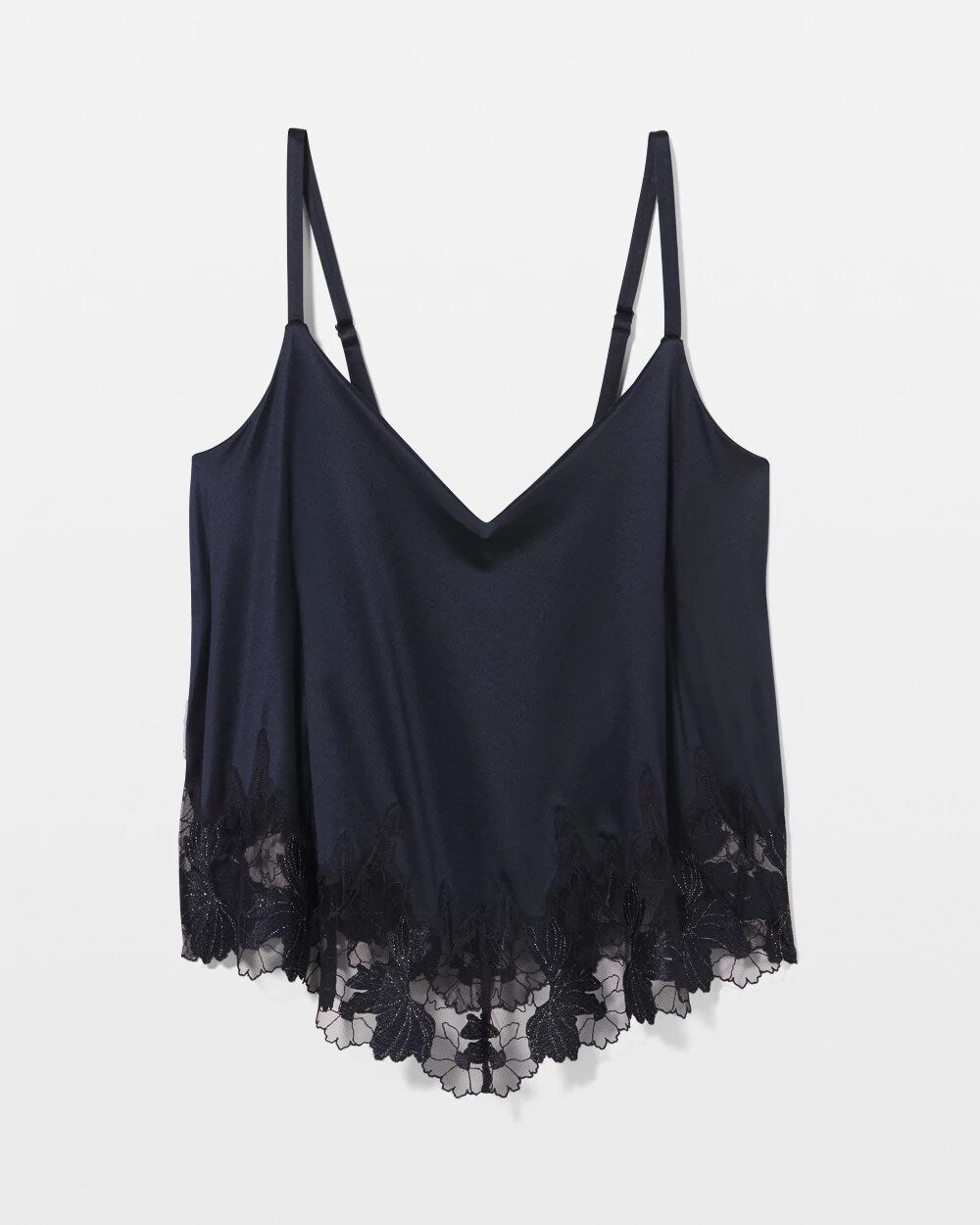 Soma’s Sexiest Luster Knit Embroidered Pajama Cami - MIDNIGHT SKIES | Soma near me