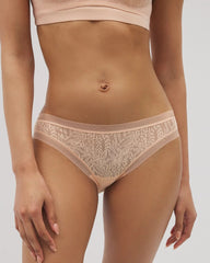Soma Hipster Panty with Stretch Lace - PEACH PARFAIT | Soma discount