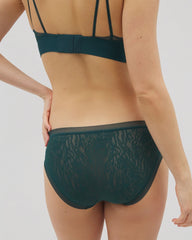 Soma Hipster Panty with Stretch Lace - DARK SEA | Soma sale