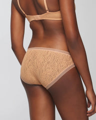 Soma Hipster Panty with Stretch Lace - CREME BRULEE | Soma sale