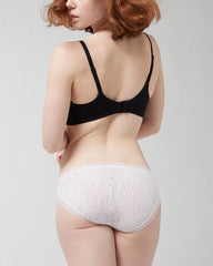 Soma Hipster Panty with Stretch Lace - OPTIC WHITE | Soma Online