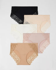 Hipster Panty with Enchanting Lace 5 Pack - BASIC MULTI PACK | Soma for sale