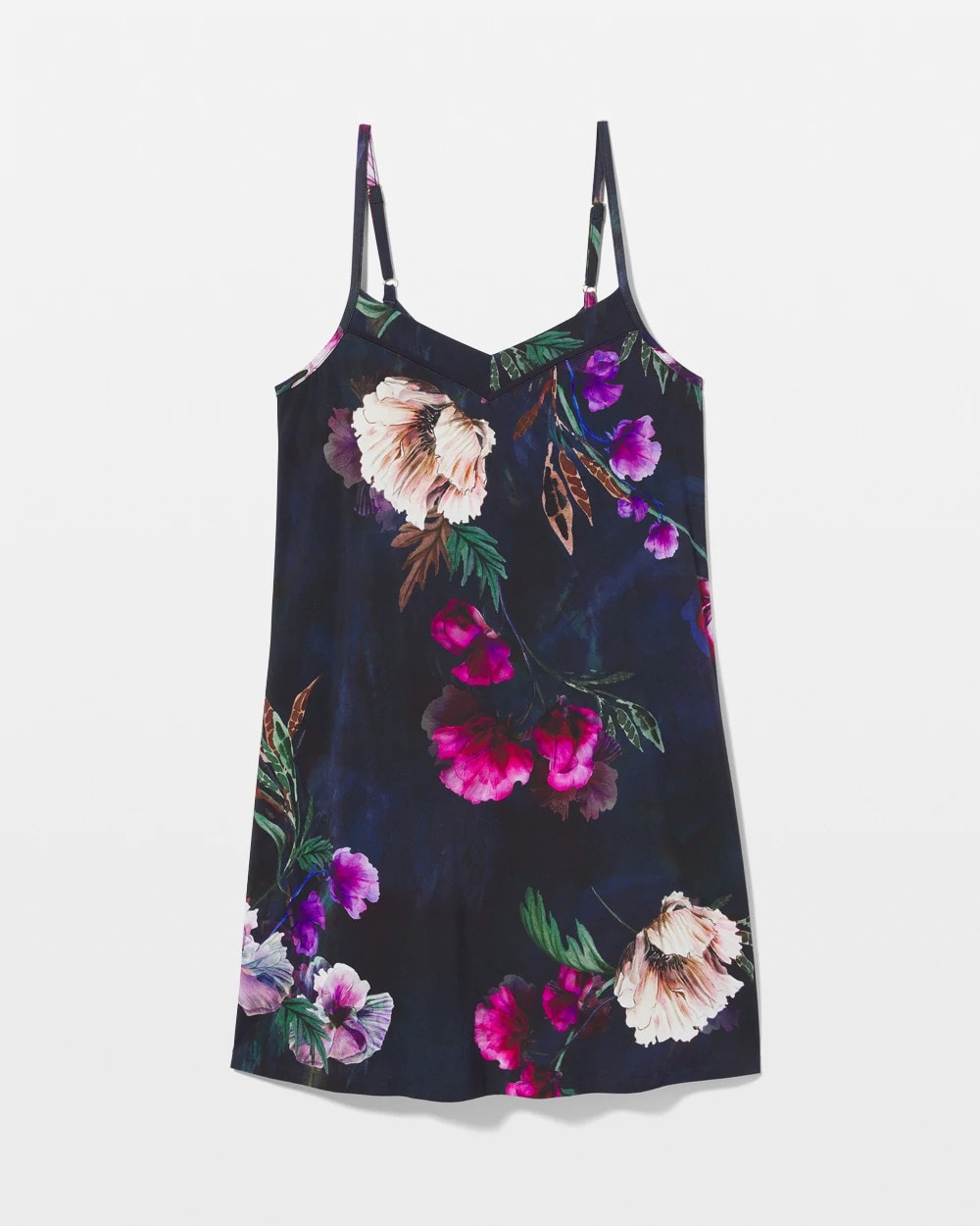 Chemise with Piping - FLEUR EVER DRAMA NAVY | Soma Online