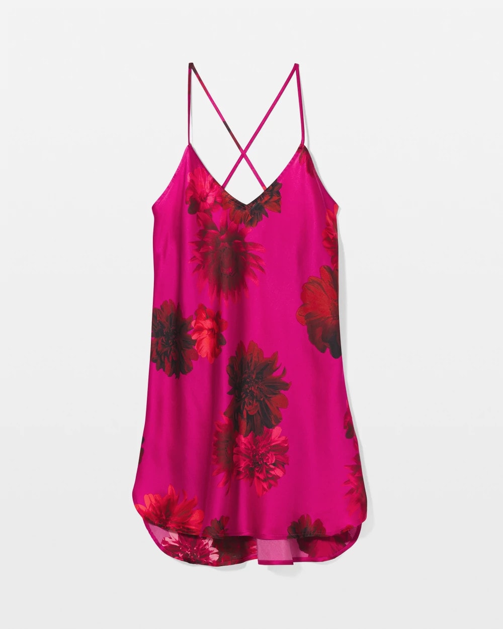 Silk Chemise - VA VA BLOOMS PINK | Soma Online