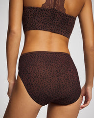 Edge High-Leg Panty - HOT SPOT MOCHA MINI | Soma near me