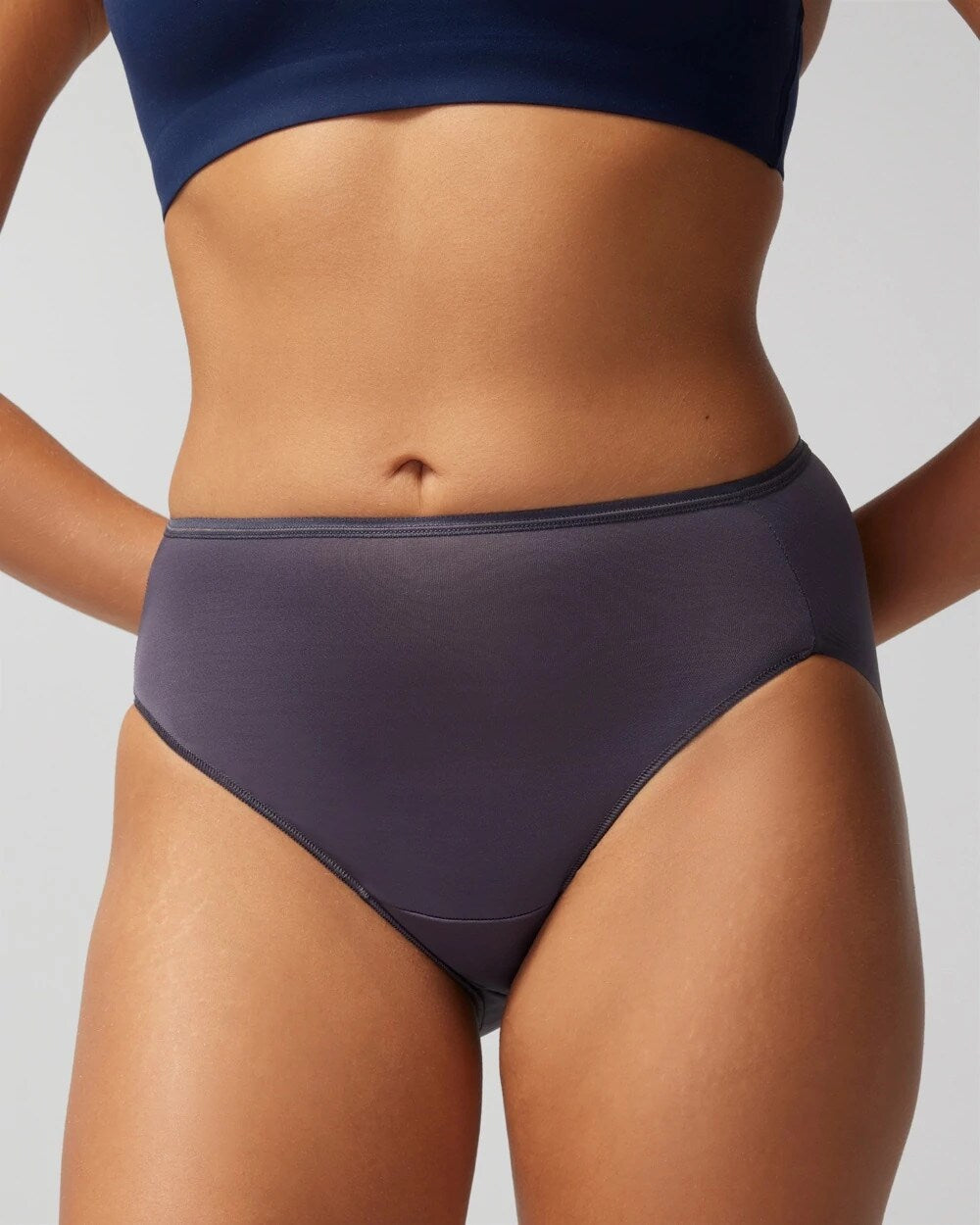 High-Leg Panty - GRAY INK | Soma Online