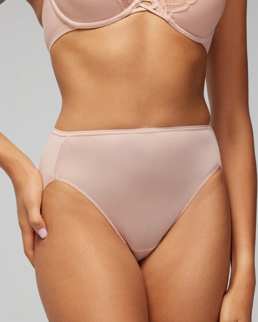 Edge High-Leg Panty - HUSH | Soma outlet