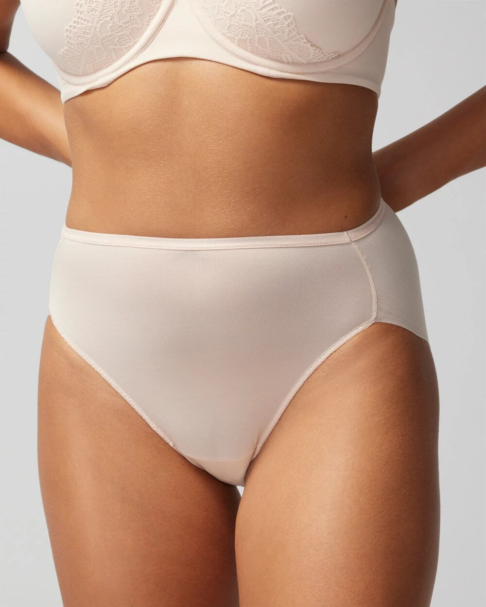 High-Leg Panty - PALE SAND | Soma on sale