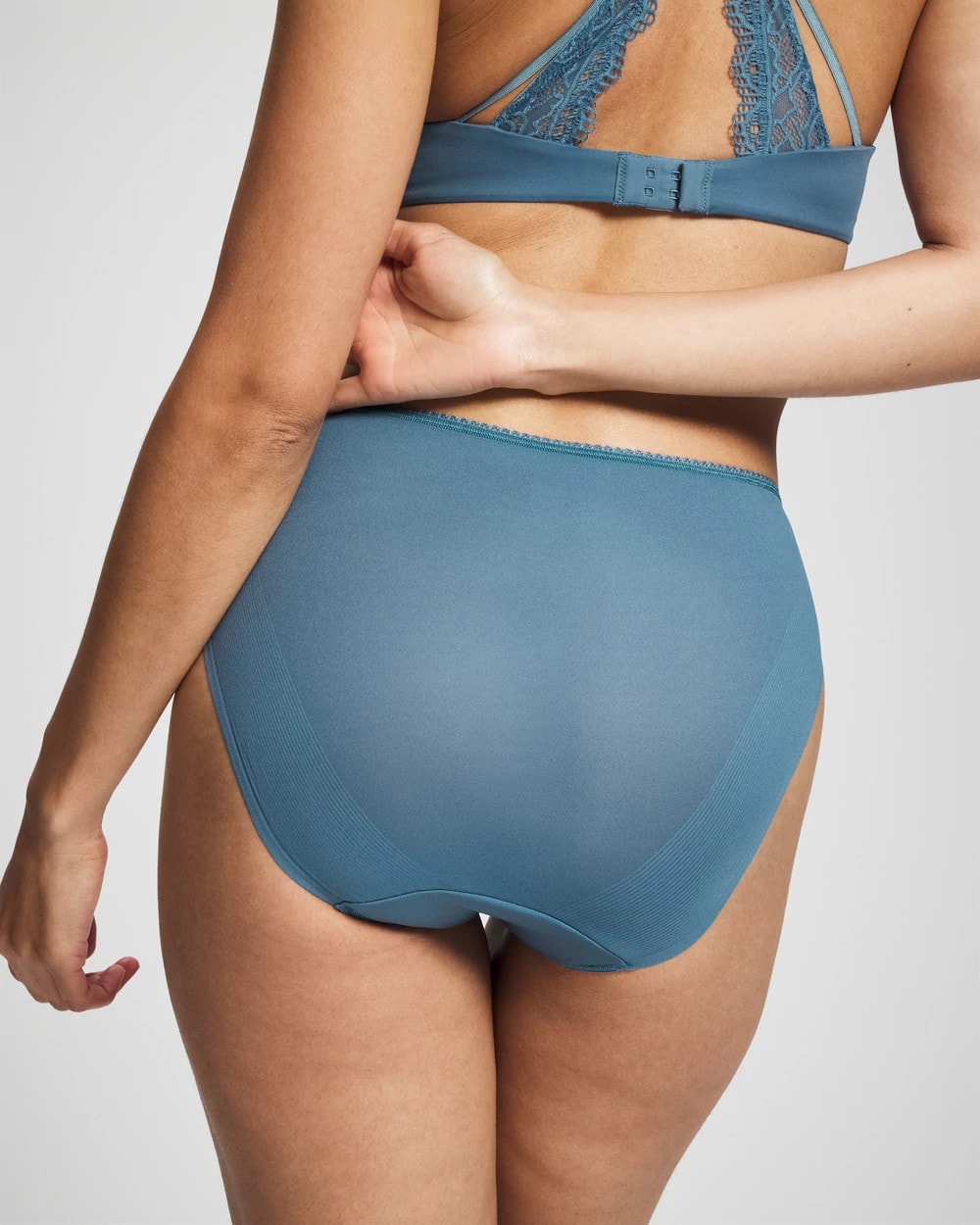 Edge High-Leg Panty with Lace - TAPESTRY | Soma on sale