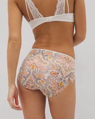 Edge High-Leg Panty with Lace - VINE PAISLEY CHAMPAGNE M | Soma near me