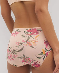 Edge High-Leg Panty with Lace - LE TIGRE FLORA MINI PEACH | Soma on sale