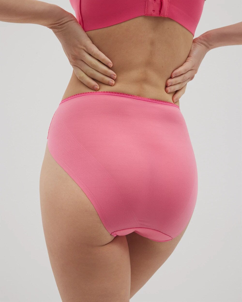 Edge High-Leg Panty with Lace - CAMELLIA ROSE | Soma near me