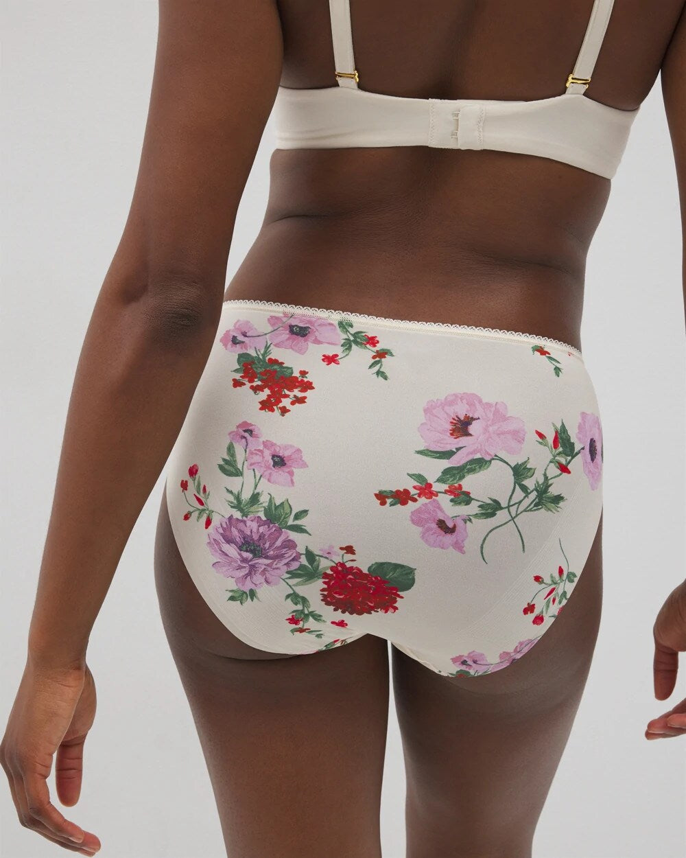 Edge High-Leg Panty with Lace - RHAPSODY FLORA M SUGAR | Soma for sale