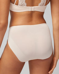 High-Leg Panty with Lace - PALE SAND | Soma on sale