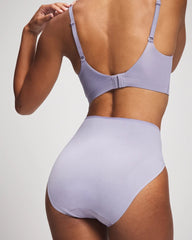 Tummy High-Leg Brief Panty with Lace - LAVENDER CLOUD | Soma for sale