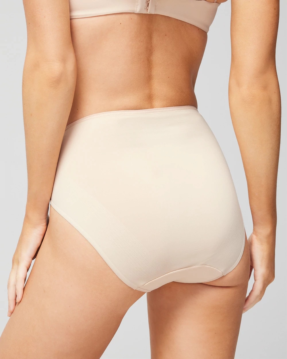 High-Leg Brief Panty with Lace - PALE SAND | Soma on sale