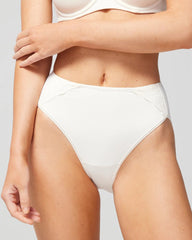 High-Leg Brief Panty with Lace - IVORY | Soma sale
