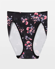 High-Leg Brief Panty - FLORAL DREAMS BLACK MINI | Soma Online