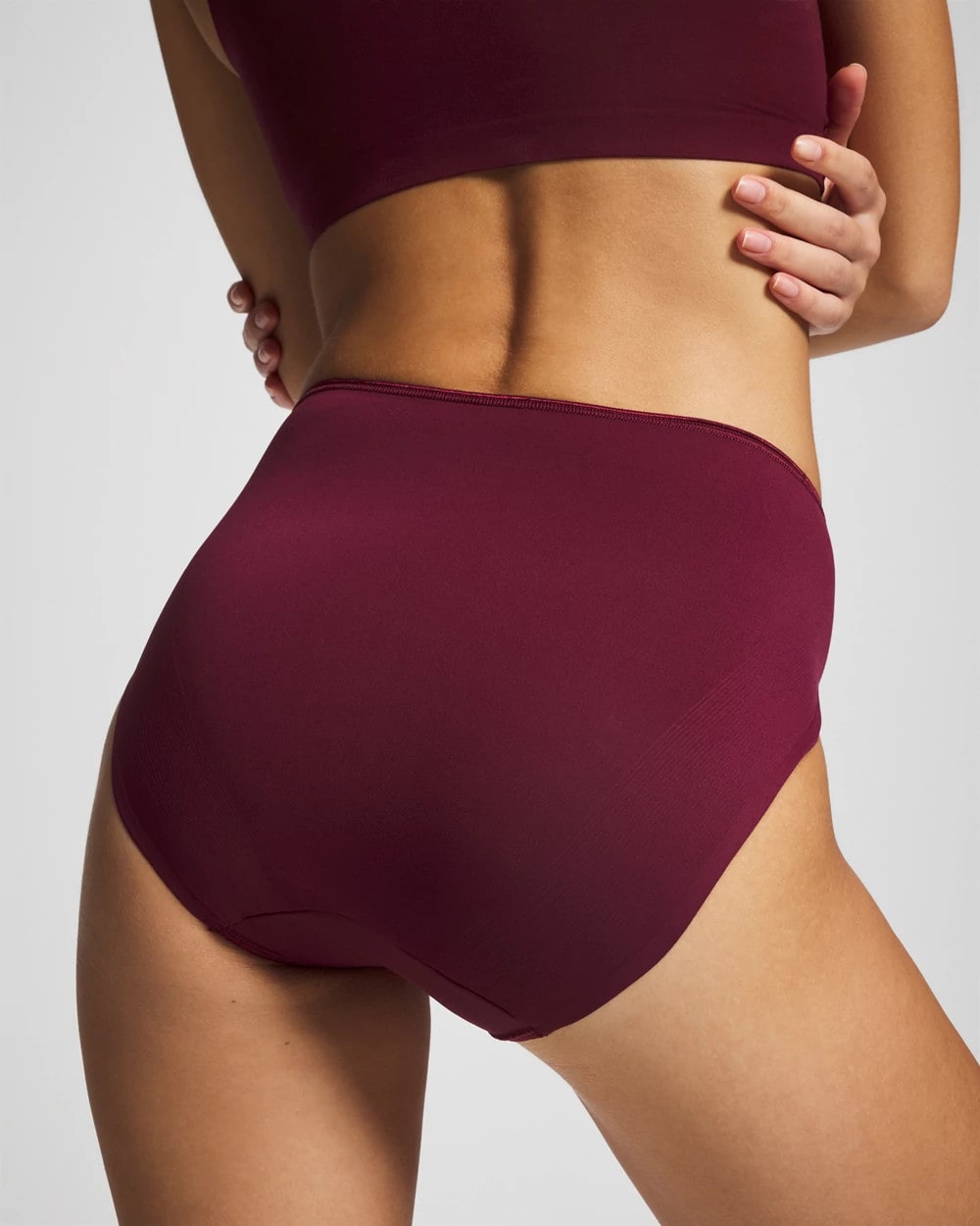 High-Leg Brief Panty - VELVET PLUM | Soma sale