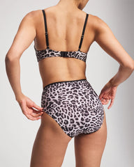 High-Leg Brief Panty - DIVINE LEOPARD MINI TAUPE | Soma discount