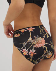 High-Leg Brief Panty - JAIPUR FLORAL BLACK | Soma for sale
