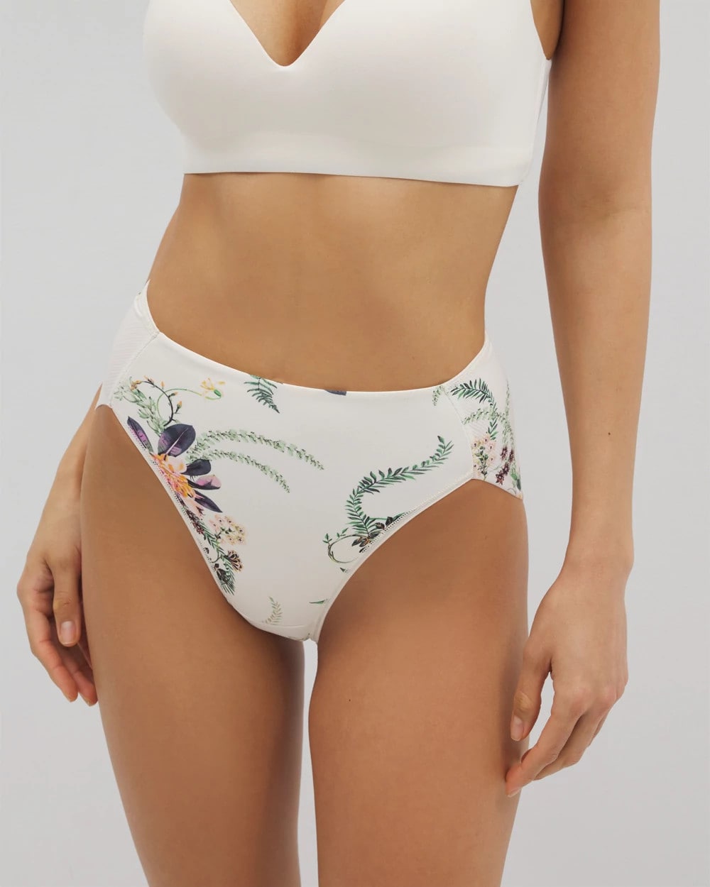 High-Leg Brief Panty - PARADISE PLUMES D M CHAMP | Soma outlet
