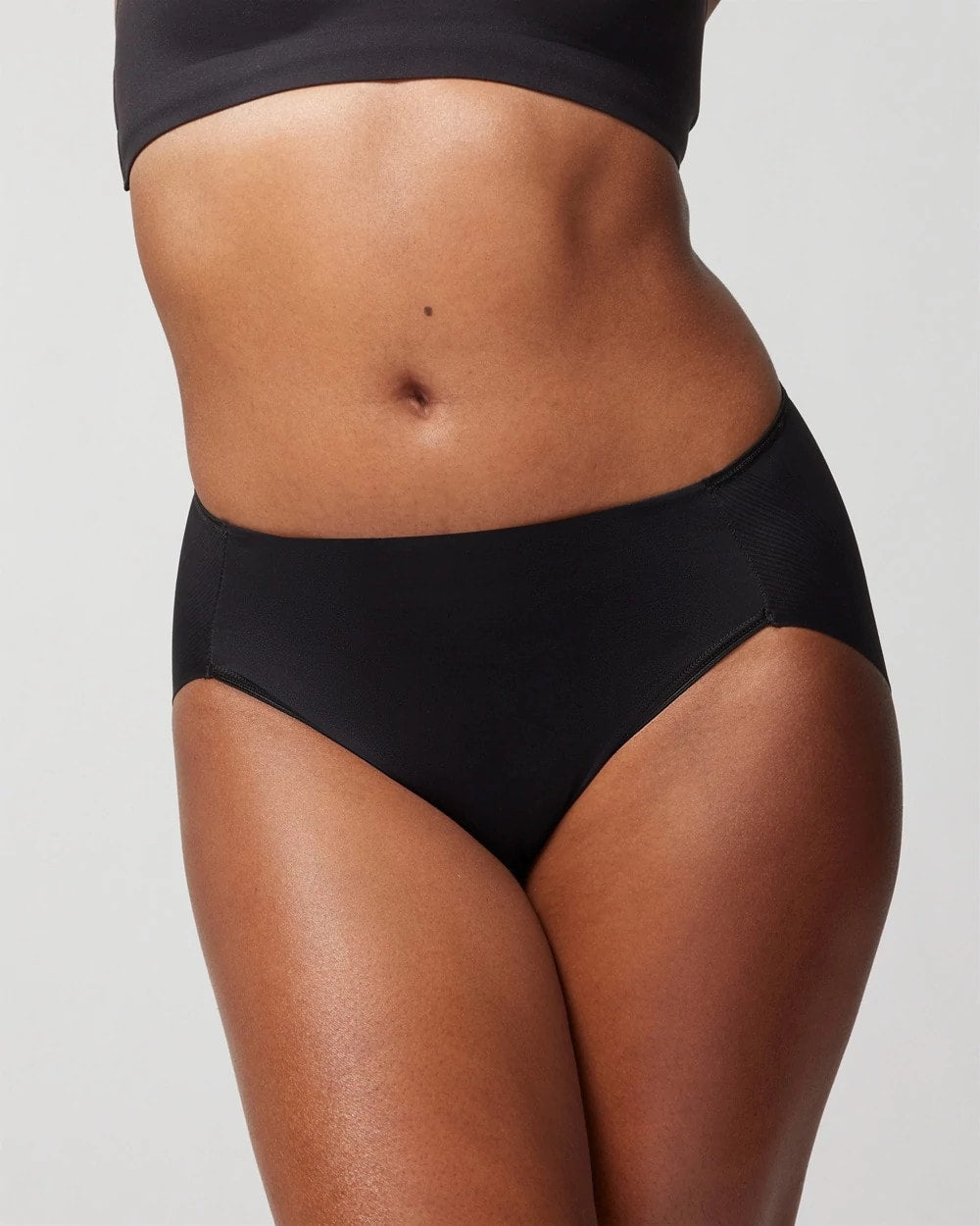 High-Leg Brief Panty - BLACK | Soma on sale