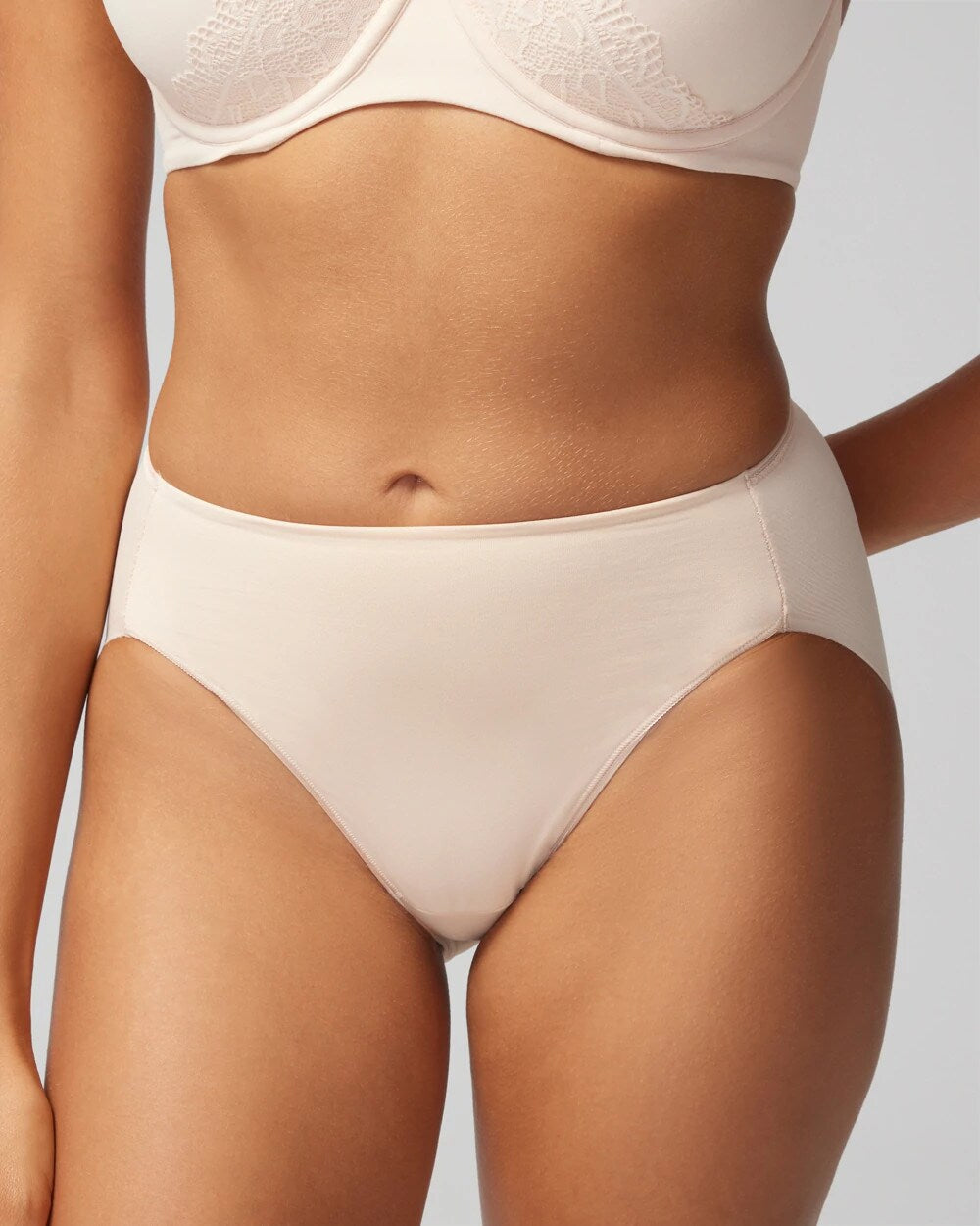 High-Leg Brief Panty - PALE SAND | Soma near me