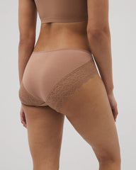 High-Leg Panty with Enchanting Lace - WARM SIENNA | Soma on sale