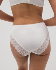 High-Leg Panty with Enchanting Lace - OPTIC WHITE | Soma sale