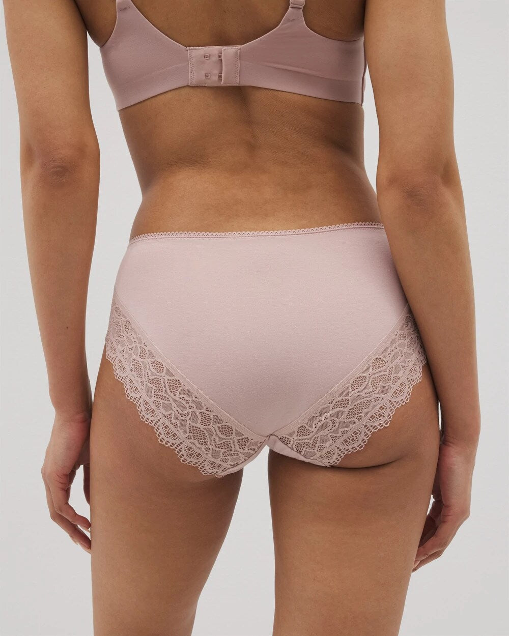 High-Leg Panty with Enchanting Lace - ADOBE ROSE | Soma near me