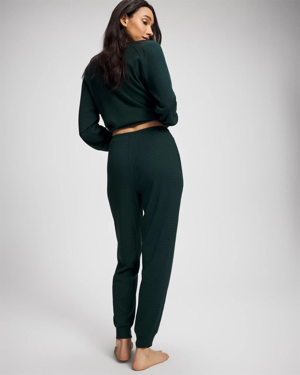 Banded Pajama Bottom - GREEN JOLIE | Soma near me