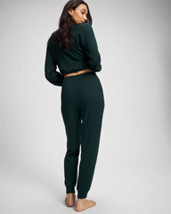 Banded Pajama Bottom - GREEN JOLIE | Soma near me