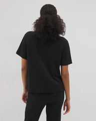 Short-Sleeve Pocket Pajama Tee - BLACK | Soma on sale