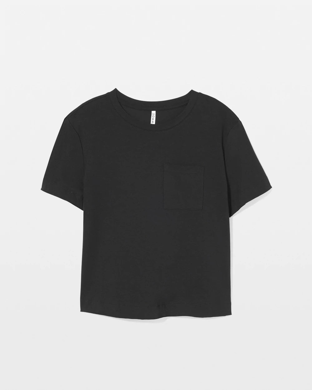 Short-Sleeve Pocket Pajama Tee - BLACK | Soma on sale