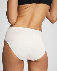 Cotton High-Leg Panty - HEATHER ECRU | Soma near me
