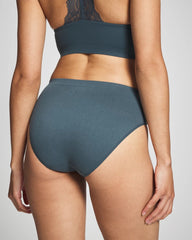 Seamless Rib High-Leg Panty - PETROL | Soma outlet