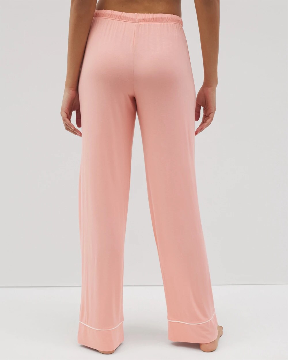 Solid Piped Pajama Pants - PALOMA GLOW | Soma on sale
