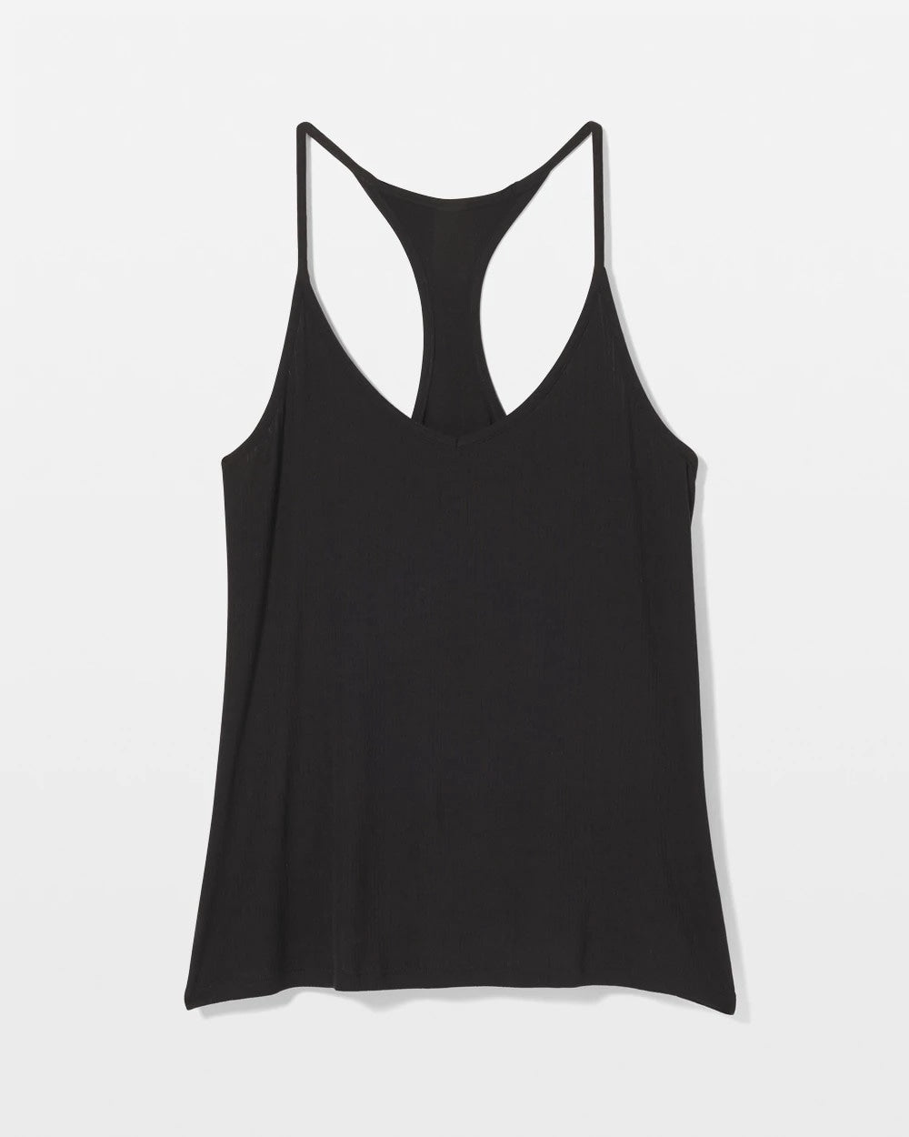 Lightweight Rib Knit Pajama Cami - BLACK | Soma sale