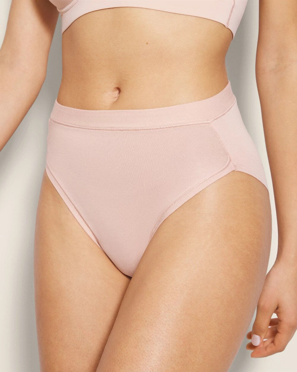 Cotton High-Leg Panty - HUSH | Soma outlet